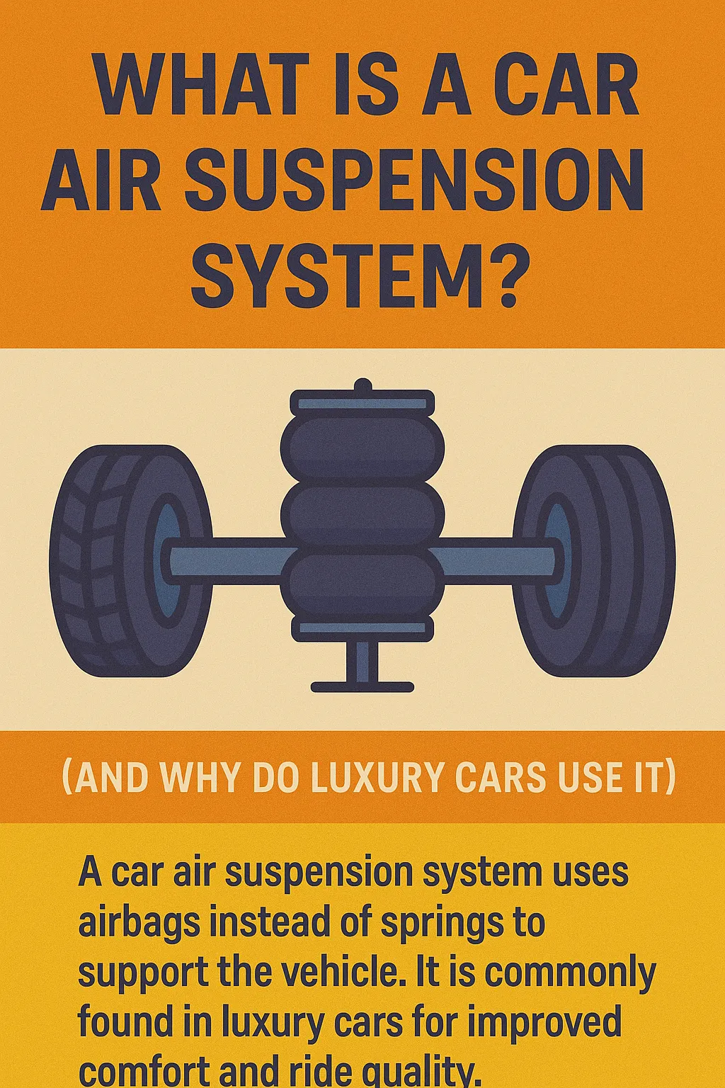 What Is a Car Air Suspension System? (And Why Do Luxury Cars Use It?)
